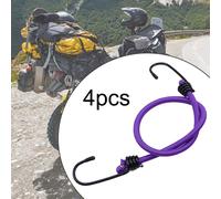 Corda elastica Mini Bungee da 4 pezzi con ganci per la caccia alle tende da