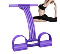 Corda elastica per addominali e trazioni, attrezzatura portatile per esercizi, pedale con manici, per braccia e gambe, bodybuilding, uomini, ragazzi, ragazze, giovani, adolescenti, casa, palestra