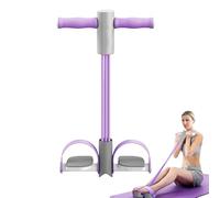 Corda elastica per allenamento fitness, 6 tubi, attrezzatura per esercizi addominali, gambe, yoga, stretching, allenamento per la casa, fitness