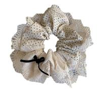 Corda elastica per capelli in pizzo Scrunchy Coda di cavallo Grandi Scrunchies per capelli non danneggiano i capelli per ragazze Decori per capelli antiscivolo Scrunchies per capelli per donna