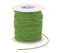 Corda Elastica per Elastic, 2 mm Filo Stretch 70 Metri Verde/Grigio