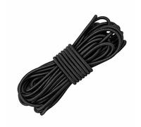 Corda elastica resistente da 2,5-8,0 mm, in gomma nera, per cucire indumenti, accessori fai da te, forniture, 4,5 mm, 3 metri