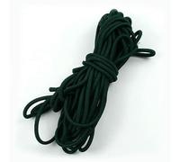 Corda elastica rotonda da 5 mm, 2-10 metri, per cucire cinture, scarpe, abbigliamento, cinture elastiche, accessori per indumenti fai da te - 101 verde scuro - 5 mm - 3,0 metri