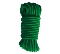 Corda elastica Verde 40 m - Qualità PRO TECPLAST 9SW - Cavo per teloni con diametro 9 mm
