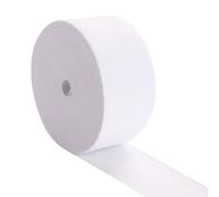 Corda Elastico Piatta Nera Bianca 3mm-75mm Per Cucito E Fai Da Te