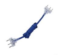 Corda Epee in puro rame per allenamento e competizione, 1,8 m, con copertura in PVC rinforzato, compatibile con la maggior parte dei dispositivi di punteggio (blu)