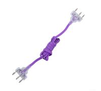 Corda Epee in puro rame per allenamento e competizione, 1,8 m, con copertura in PVC rinforzato, compatibile con la maggior parte dei dispositivi di punteggio (viola)