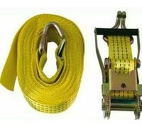 CORDA-FASCIA-CINGHIA-SISTEMI DI ANCORAGGIO 3000 KG-8.5MT-GANCIO A UNCINO