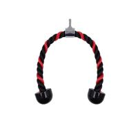 Corda for bicipiti e tricipiti, for trazioni, accessori for palestra domestica, attrezzatura for esercizi fitness, testa singola/doppia, 35 cm/70 cm/90 cm(Red 90cm double)