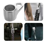 Corda girevole per allenamento tricipiti: attacco in cavo d'acciaio -