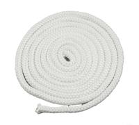 Corda in fibra di vetro lunga 3 metri per guarnizione della porta della stufa, progettata per supportare l'efficienza della stufa a legna fornendo un efficace controllo del fumo e dell'aria (10 mm x 3