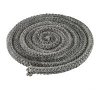 Corda in fibra di vetro resistente al fuoco per stufa, diametro 12 mm, lunghezza 2 m, per porte di stufe a legna, guarnizione per bruciatori a legna per un'efficienza ottimale della combustione e