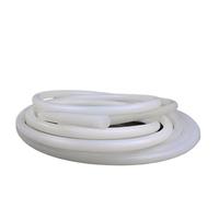 Corda in gomma piena Corda in plastica, Striscia di tenuta in gomma siliconica bianca diametro 1-50 mm(Diameter 12mmxlength 1m)