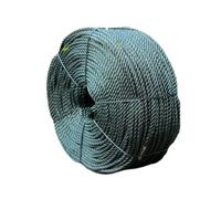 Corda in Polietilene Corda per Esterni Corda da Giardino Fune Multiuso per Lavorare A Maglia per Ormeggio Attorcigliata Intreccio A più Capi(14mm,80m)