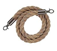 Corda in polipropilene intrecciato resistente con gancio, perfetta per il controllo della folla e per uso esterno, versatile, ideale per cinema e grandi raduni