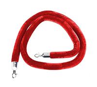 Corda in velluto per la coda di cavallo, 2,2 m, per eventi, sfilate di moda, chiese, eleganti corde nere, rosse e blu con ganci per bellissimi ingressi