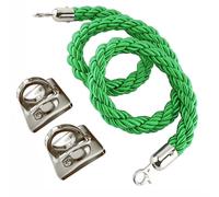 Corda intrecciata a parete per controllo della folla, per appendere le bevande, con ganci, divisore per coda per montanti, soluzioni eleganti ed eventi