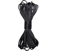 Corda intrecciata in Dyneema a 16 fili, 3 mm, 700 kg, adatta per tende, kiteboard e altri 19,8 m, colore: nero