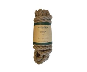 Corda iuta Ø 12 mm 6 m Beige iuta