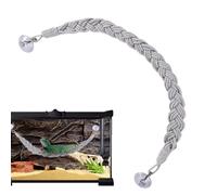 Corda ladder di granchio eremita Terrarium Vines Reptile Setup Amamina Decorazione GECKO Snake lucertola Play Claucing Cage Jungle Habitat Accessorio Accessorio per giocattoli Arricchimento di iuta na