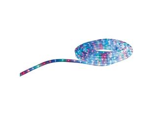 Corda luce LED realizzata in plastica Colore multicolore con funzione freeze e f