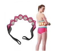 CORDA MASSAGGIANTE RULLI MANUALE ALLENAMENTO GLUTEI CELLULITE COSCE PESO RELAX