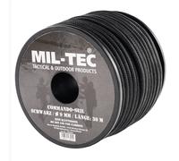 Corda Mil-Tec Commando 30 m x 9 mm - Black