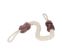 Corda morbida per fermaporta da 60 cm, anti-collisione, per la sicurezza di bambini e animali domestici, la protezione per le dita in peluche impedisce di sbattere nella stanza dei bambini (marrone)