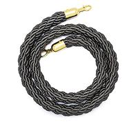 Corda multicolor per controllo folla, 100150 cm, per interni ed esterni, con ganci per la guida dei visitatori, filo intrecciato durevole per eventi e spazi pubblici