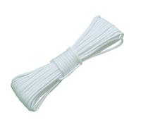 Corda multiuso per esterni con tessitura rinforzata, corda antiscivolo e corda antivento per escursionismo, viaggi, corda per stendibiancheria antivento in nylon