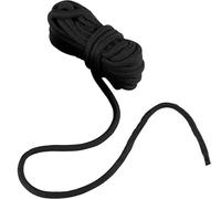 Corda nera fatta a mano, corda torsa tessuta solida, lunga 10 metri, corda tessuta a mano, lenzuola stabile, cintura per yoga al coperto, multiuso