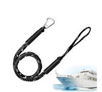 Corda per barche da ormeggio con occhiello, guinzaglio da barca con moschettone, per kayak, canoe, pontoni, barche a motore