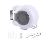 Corda per biancheria retrattile | 13 m Portatile Resistente Al Articoli per la Casa - Corda per Biancheria Interna | per Viaggi Campeggio Auto Parete Giardino Balcone Sottoterra Soffitto