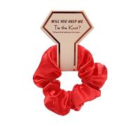 Corda per capelli da damigella d'onore, per addio al nubilato, scrunchies, corda elastica per capelli da sposa, accessori per doccia nuziale
