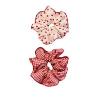 Corda Per Capelli Scrunchies Corda Elastica Fasce Grandi Scrunchie Accessori Femminili Fascette A Quadri A Pois Carini