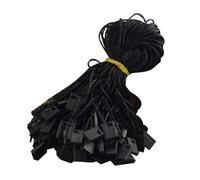 Corda per cartellini - Corda da 1000 pezzi per cartellini, corde filettate a mano pèr càrtellini appesi | Fascette peŗ caŗtellini di sicurezza autobloccanti, cordoncini p̄er indumenti, còrda pēr etich