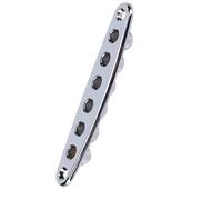 Corda Per Chitarra Attraverso Piastra Ghiere Di Montaggio Corda Per Chitarra In Lega Di Zinco Attraverso La Piastra Del Corpo Parti Per Basso Elettrico parti di chitarra(Silver)