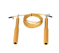 Corda per esercizi, design professionale semplice conveniente ampiamente applicabile corda per saltare per esterno per casa per palestra(Oro locale in lega di alluminio)