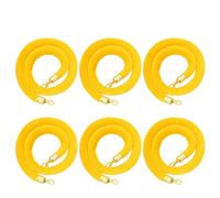 Corda per eventi, teatri, feste e ristoranti, per la gestione delle code con S (lunghezza: 185 cm) - Elegante corda barriera per controllo della folla