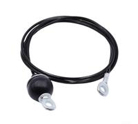 Corda per fitness con puleggia da 5 mm, per macchine pulldown lat, macchine incrociate e sistemi di palestra domestica con ganci a scatto o moschettoni (5 metri)
