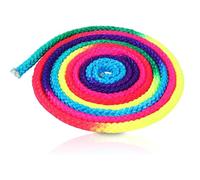 Corda per Ginnastica Ritmica, corda per ginnastica artistica, 2,8 m di Nylon di Colore Arcobaleno Corda per Ginnastica Ritmica Solida da Competizione per l'allenamento Artistico e la Concorrenza