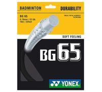 Corda per il badminton Yonex BG 65 (10 m) - black (0.70 mm)
