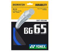 Corda per il badminton Yonex BG 65 (10 m) - Blu (0.70 mm)