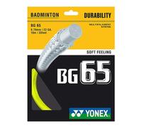 Corda per il badminton Yonex BG 65 (10 m) - yellow (0.70 mm)