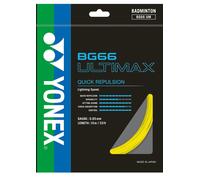 Corda per il badminton Yonex BG 66 Ultimax (10 m) - Giallo (0.65mm)
