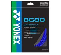 Corda per il badminton Yonex BG 80 (10 m) - royal blue - Blu (0.68 mm)