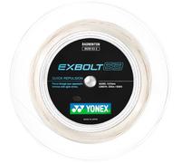 Corda per il badminton Yonex Exbolt 63 (200 m) - white - Bianco (0.63 mm)