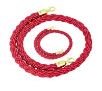 Corda per il controllo della folla resistente con ganci per la gestione delle code in occasione di eventi e luoghi