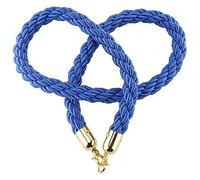 Corda per la gestione delle code, corda retrattile con ganci, 2,4 m, per eventi, feste e controllo della folla, durevole ed elegante