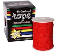 SOLOMAGIA Corda per Maghi 15 Metri 100% Cotone - Rossa - Magia con Corde - Giochi di Magia